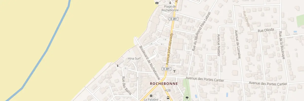 Plan du 92 Bd de Rochebonne à Saint-Malo