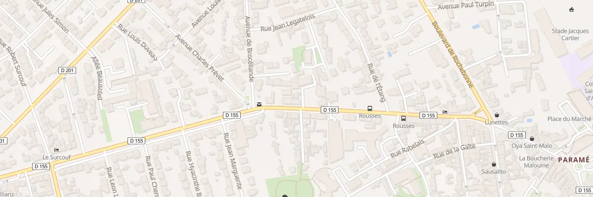 Plan du 50 Rue du Pdt Robert Schuman à Saint-Malo