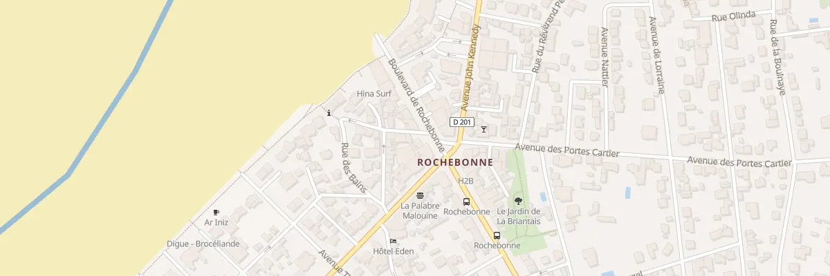 Plan du 77 Bd de Rochebonne à Saint-Malo