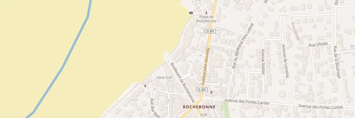 Plan du 96 Bd de Rochebonne à Saint-Malo