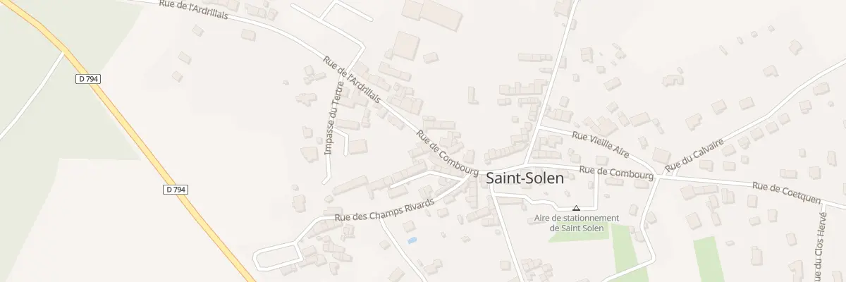 Plan du 6 Rue de Combourg à Lanvallay