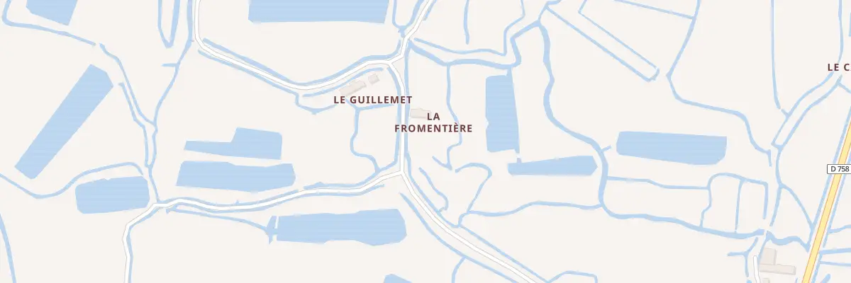 Plan du 2 La Fromentière à Bouin