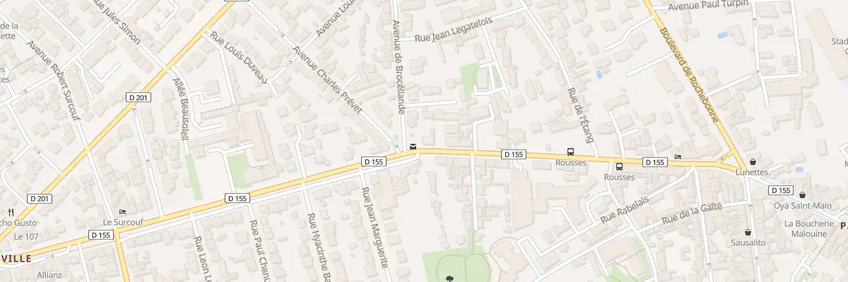 Plan du 58 Rue du Pdt Robert Schuman à Saint-Malo