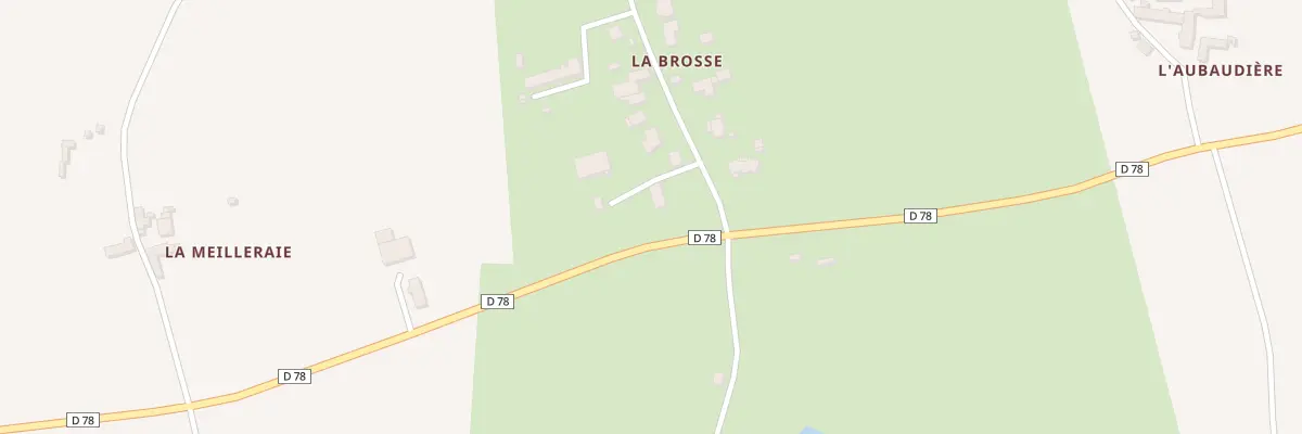 Plan du 1 La Brosse à Saint-Viaud