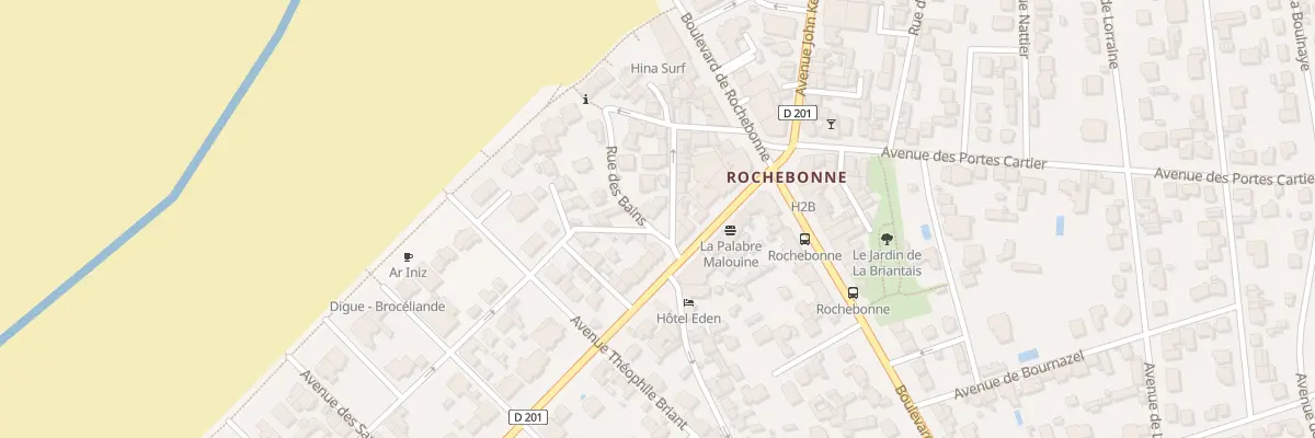 Plan du 9 Rue des Bains à Saint-Malo