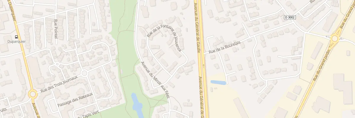 Plan du 32 Rue de la Fontaine de Jouvence à Saint-Malo