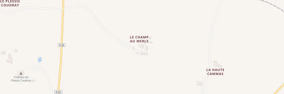 Plan du 5050 Le Champ au Merle à Landujan