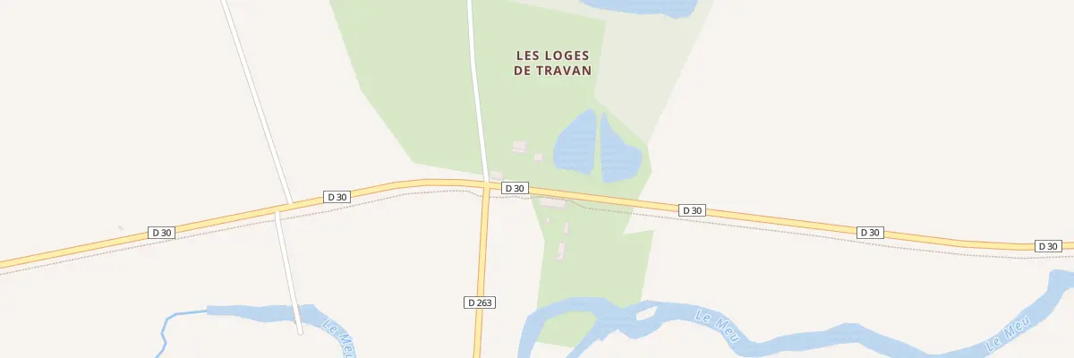 Plan du 1 Les Loges de Travan à Iffendic