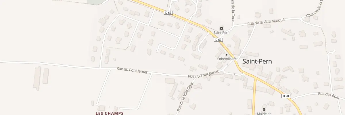Plan du 8 Res des Acacias à Saint-Pern