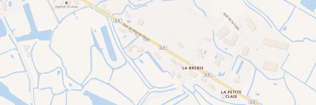 Plan du 50 Rue du Marais Doux à Bouin