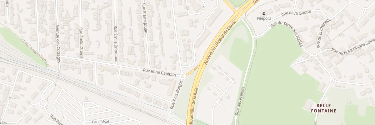 Plan du 37 Rue Yves Burgot à Saint-Malo