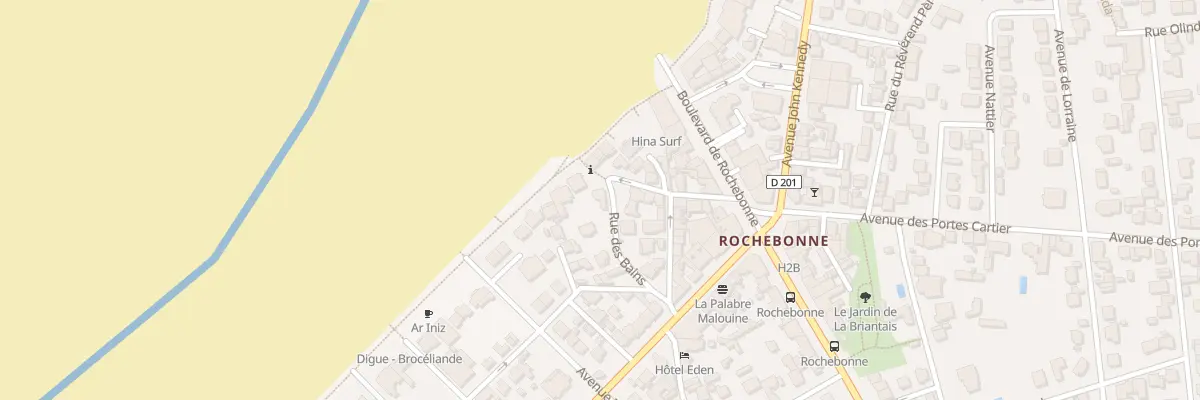 Plan du 4 Rue des Bains à Saint-Malo