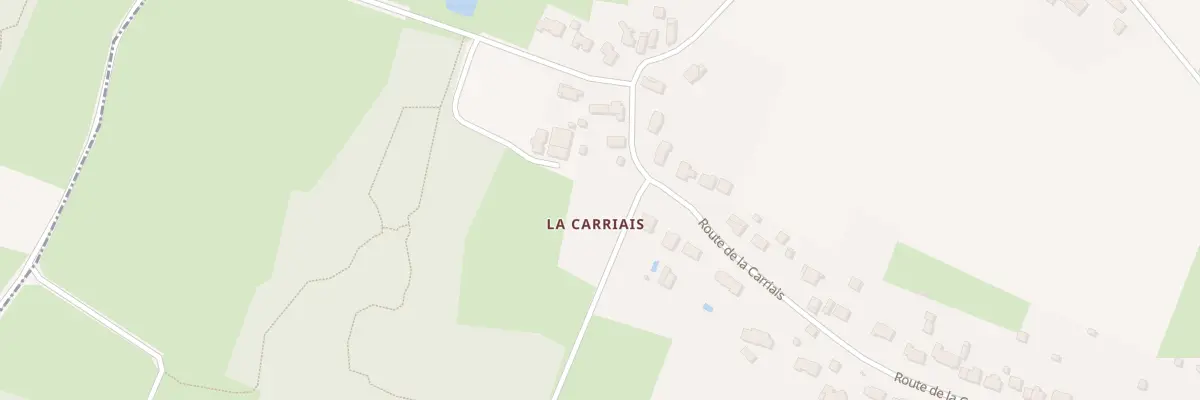 Plan du 45 Rte de la Carriais à La Chapelle-Launay