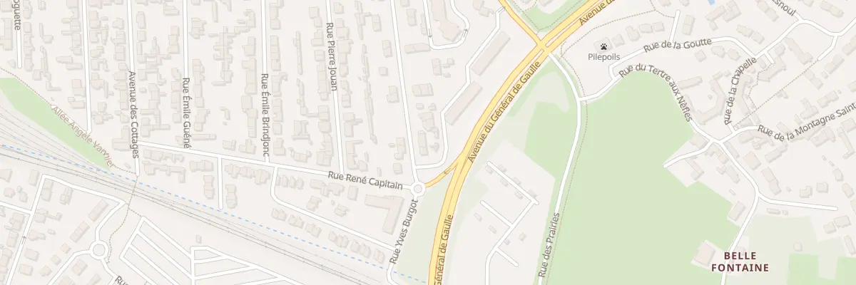 Plan du 35 Rue Yves Burgot à Saint-Malo