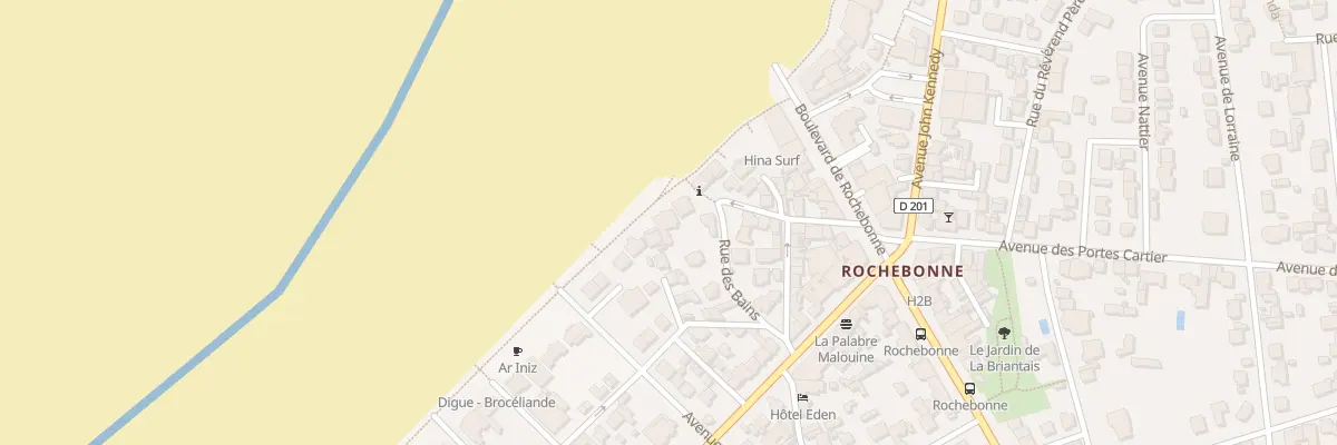 Plan du 6 Rue des Bains à Saint-Malo