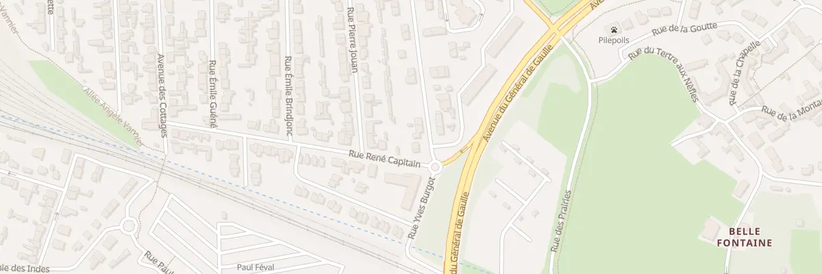 Plan du 54 Rue Yves Burgot à Saint-Malo