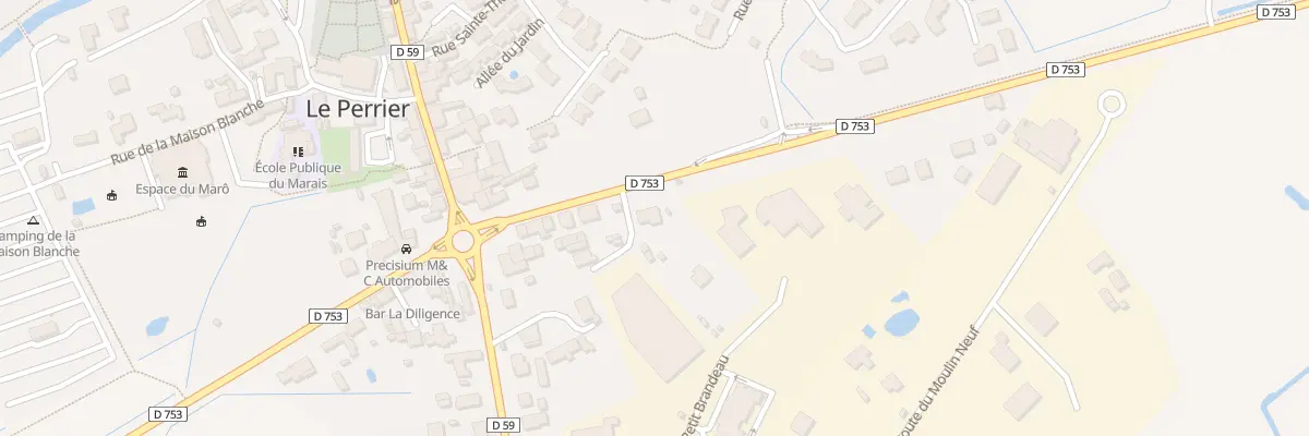 Plan du 10 Rue du Général de Gaulle au Perrier