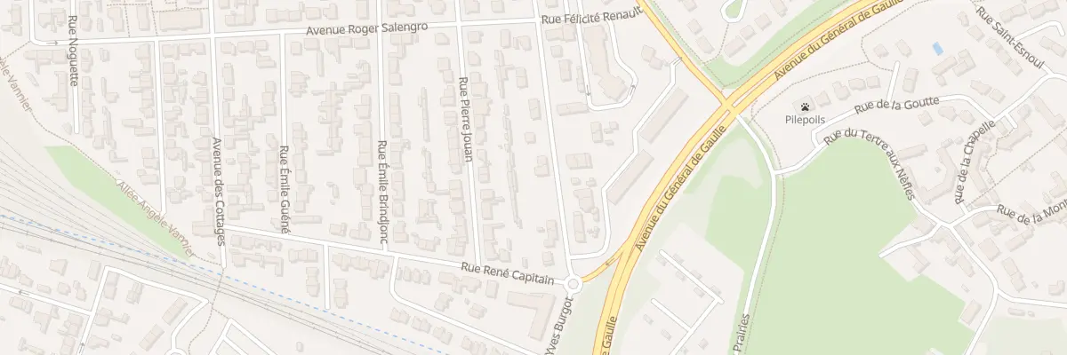 Plan du 44 Rue Yves Burgot à Saint-Malo