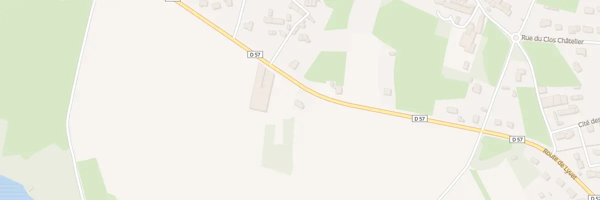 Plan du 23 Route de Lyvet à La Vicomté-sur-Rance