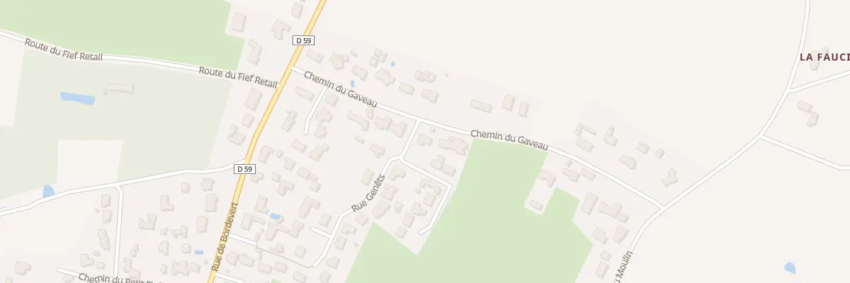Plan du 3 Rue Genets à Saint-Gervais