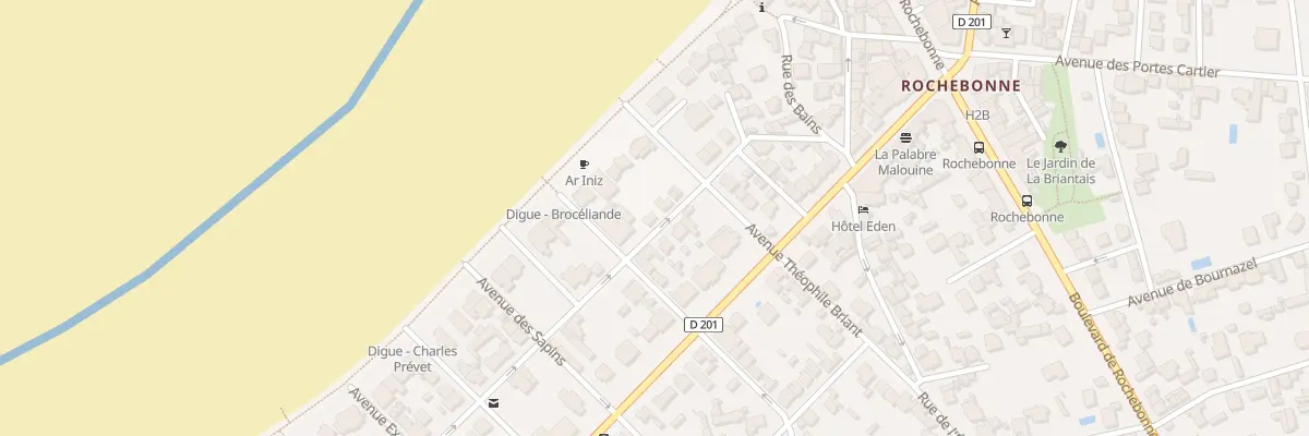 Plan du 6 Bd Hébert à Saint-Malo