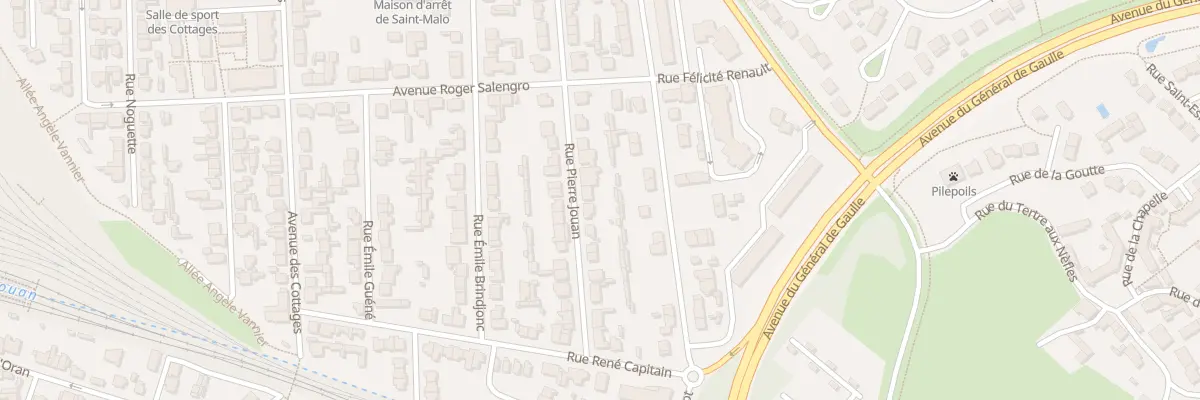 Plan du 43 Rue Pierre Jouan à Saint-Malo