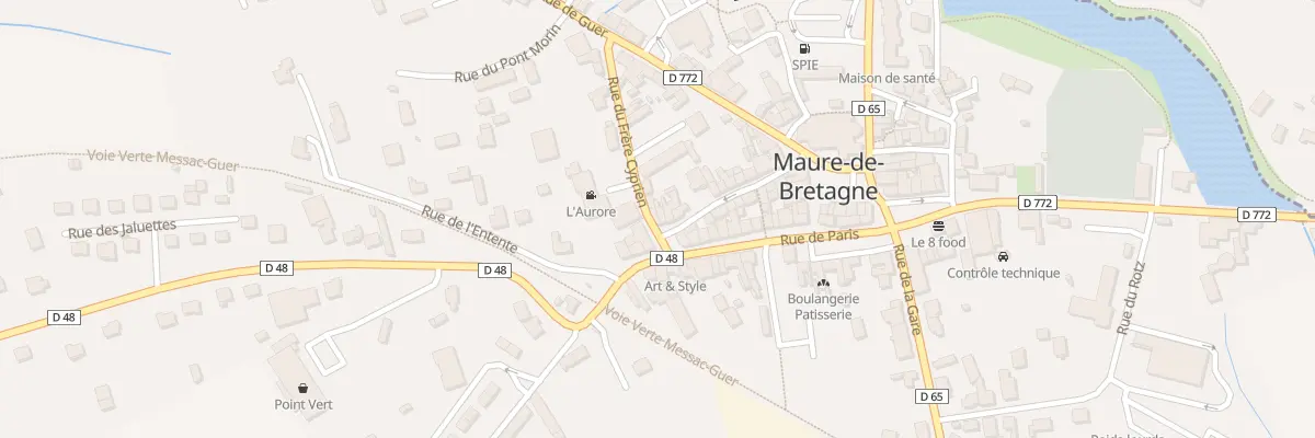 Plan du 2 Rue du Frère Cyprien à Val d’Anast