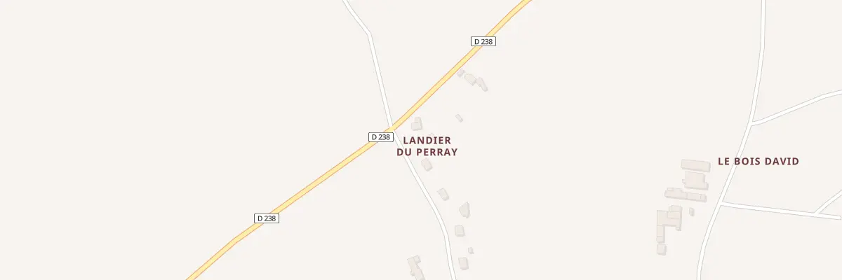 Plan du 48 Le Landier du Perray à Maxent