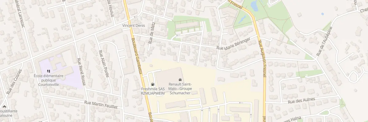Plan du 7 Rue René Leforestier à Saint-Malo