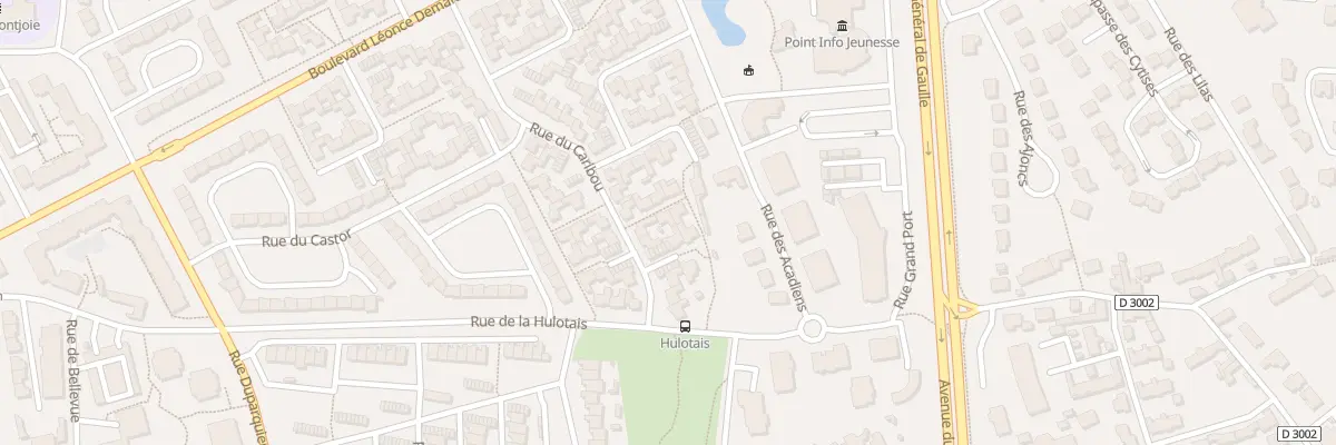 Plan du 9015 Rue du Caribou à Saint-Malo