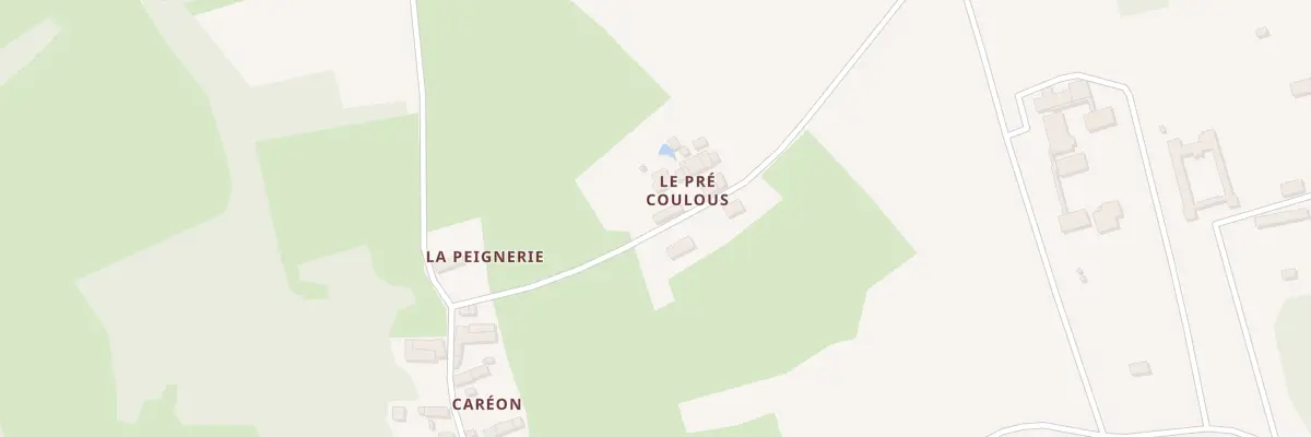 Plan du 12 Le Pre Colou à Évran