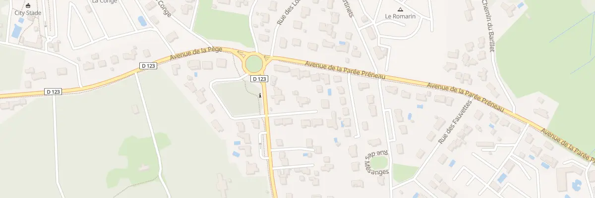 Plan du 88 Av des Mimosas à Saint-Hilaire-de-Riez