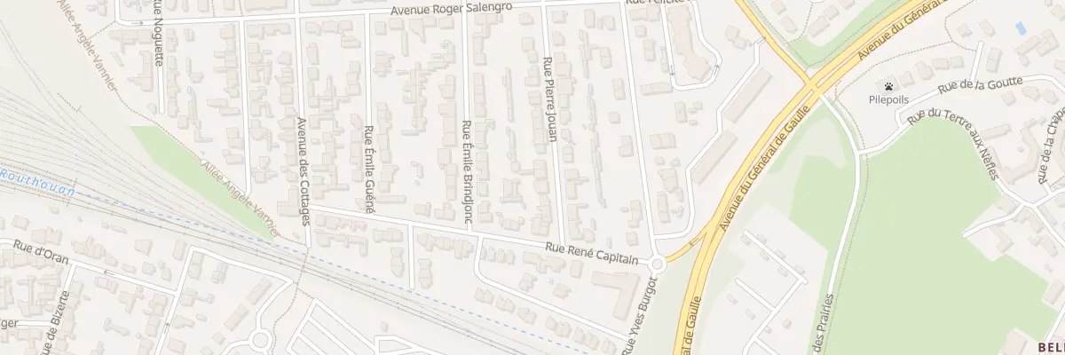 Plan du 50 Rue Pierre Jouan à Saint-Malo