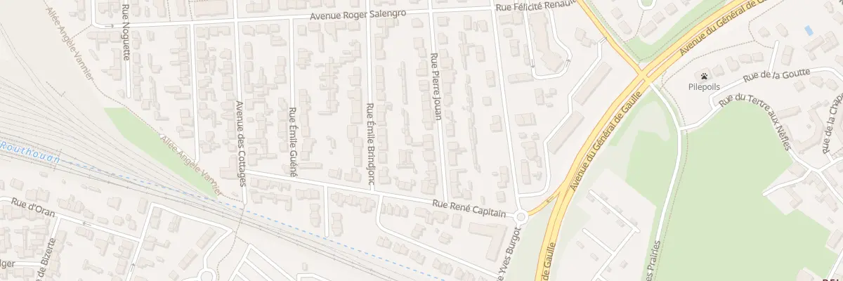 Plan du 48 Rue Pierre Jouan à Saint-Malo