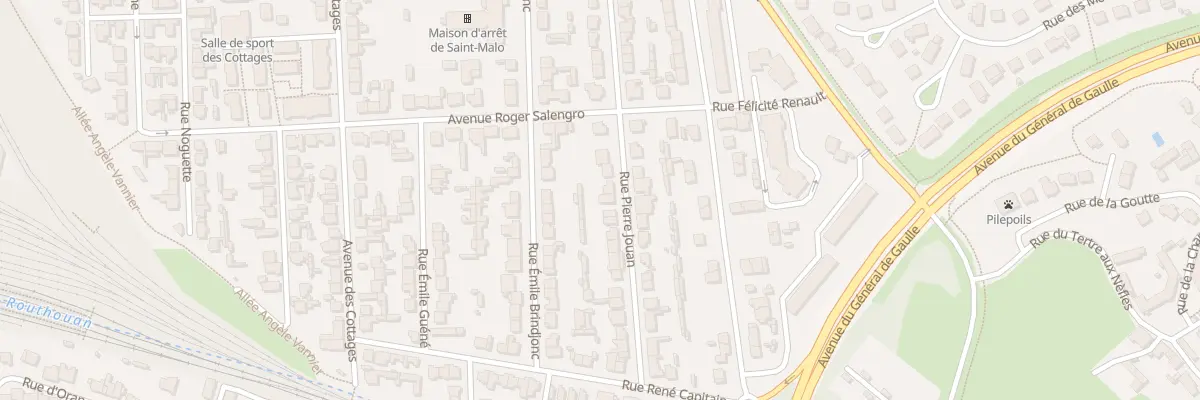 Plan du 34 Rue Pierre Jouan à Saint-Malo