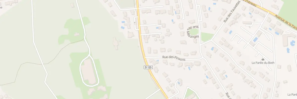 Plan du 50 Av des Mimosas à Saint-Hilaire-de-Riez