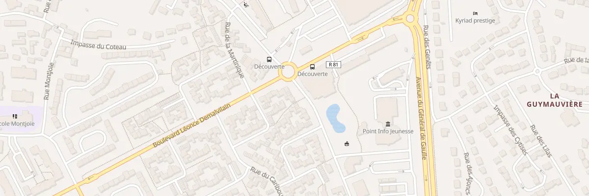 Plan du 9002 Rue des Acadiens à Saint-Malo