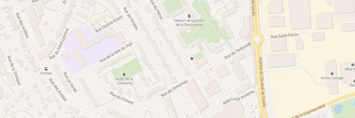 Plan du 56 Rue du Pérou à Saint-Malo