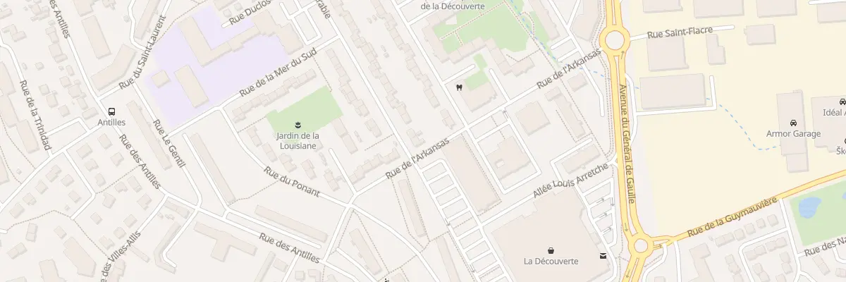 Plan du 59 Rue de l’Arabie à Saint-Malo