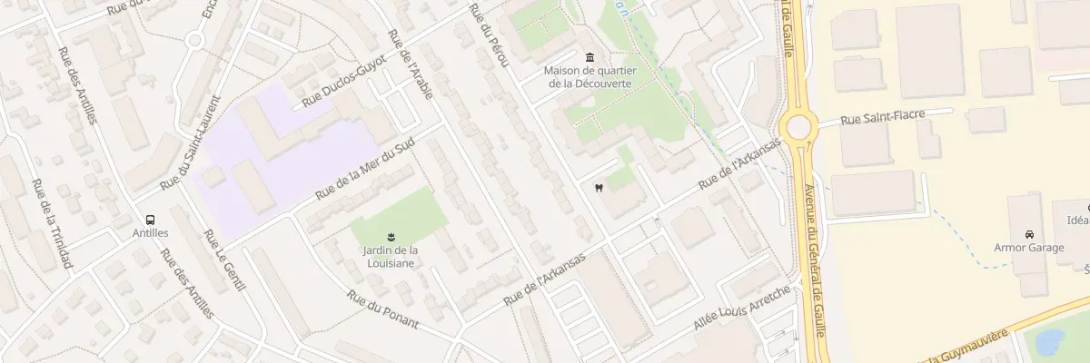 Plan du 54 Rue du Pérou à Saint-Malo