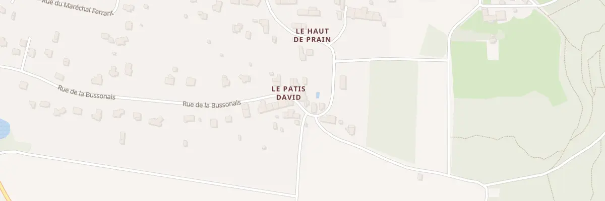 Plan du 5357 Le Pâtis David à Sainte-Marie
