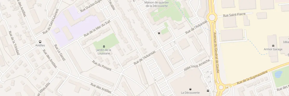 Plan du 57 Rue de l’Arabie à Saint-Malo