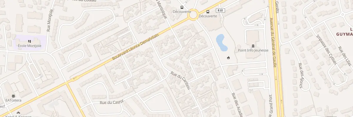 Plan du 9001 Rue de la Martre à Saint-Malo