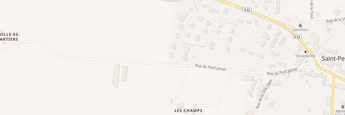 Plan du 1 Res Les Oliviers à Saint-Pern