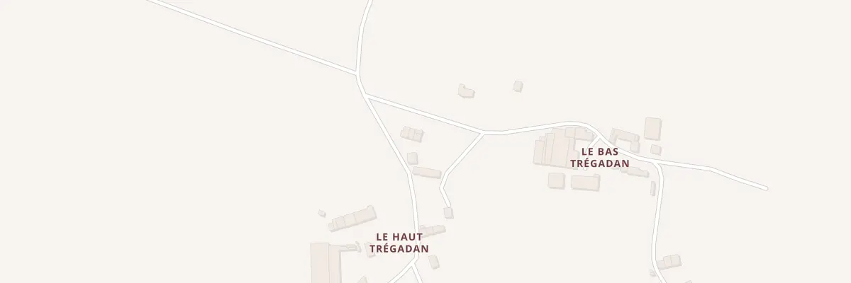 Plan du 5744 Le Haut Tregadan à Maxent