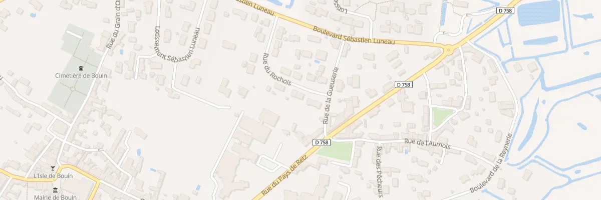 Plan du 3 Rue du Rochois à Bouin