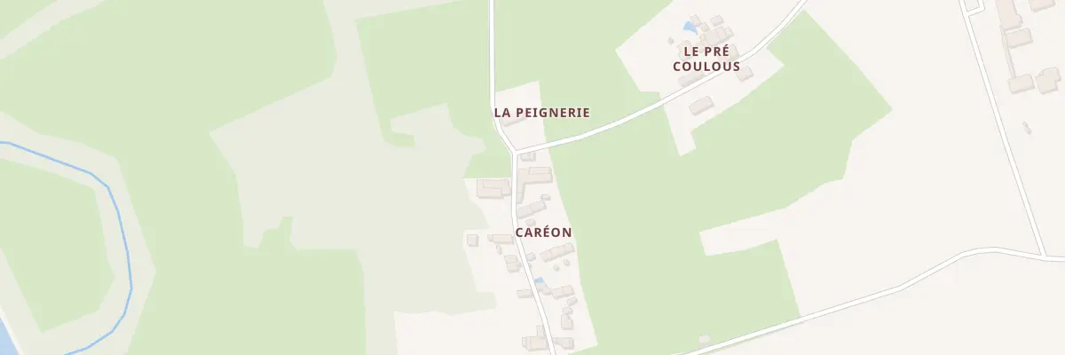 Plan du 12 Careon à Évran