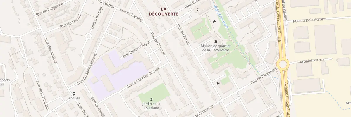 Plan du 31 Rue de l’Arabie à Saint-Malo