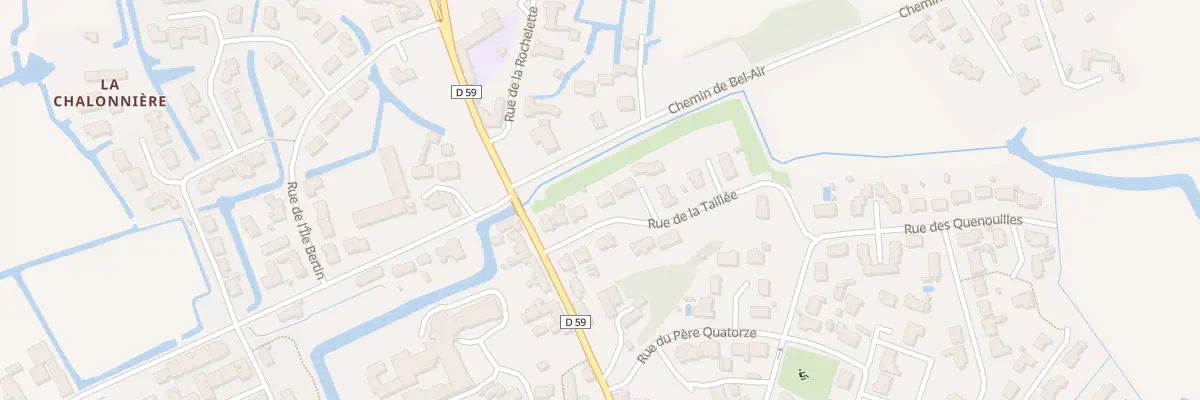 Plan du 7 Rue de la Taillée au Perrier