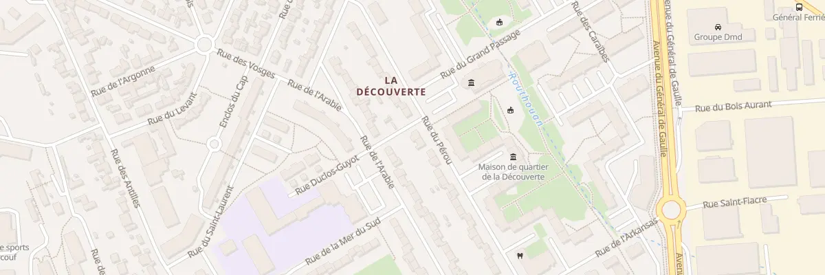 Plan du 26 Rue du Pérou à Saint-Malo